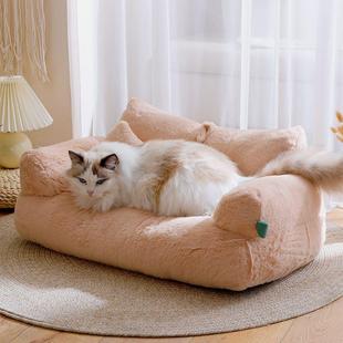通用耐咬可拆洗保暖猫沙发宠物狗窝子猫床猫窝垫子宠物窝垫 in四季