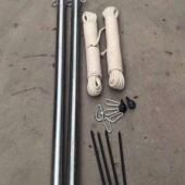 户外流动电影幕布支架升缩支架自动定制便携式 支架可折叠银幕支架放映机幕布支架升降支架铝合金活动支架投影