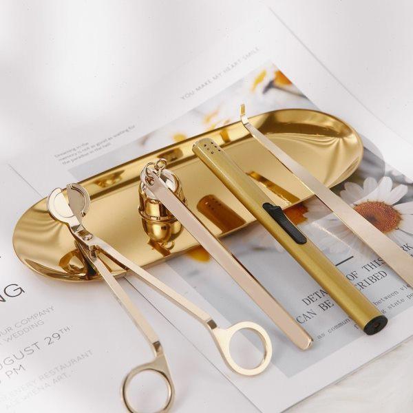 香薰蜡烛灭烛工具托盘灯芯烛芯剪灭烛器灭烛罩灭烛勾专用点火器,家居饰品,灭烛剪,淘宝优惠券,粉丝福利购,淘宝优惠卷