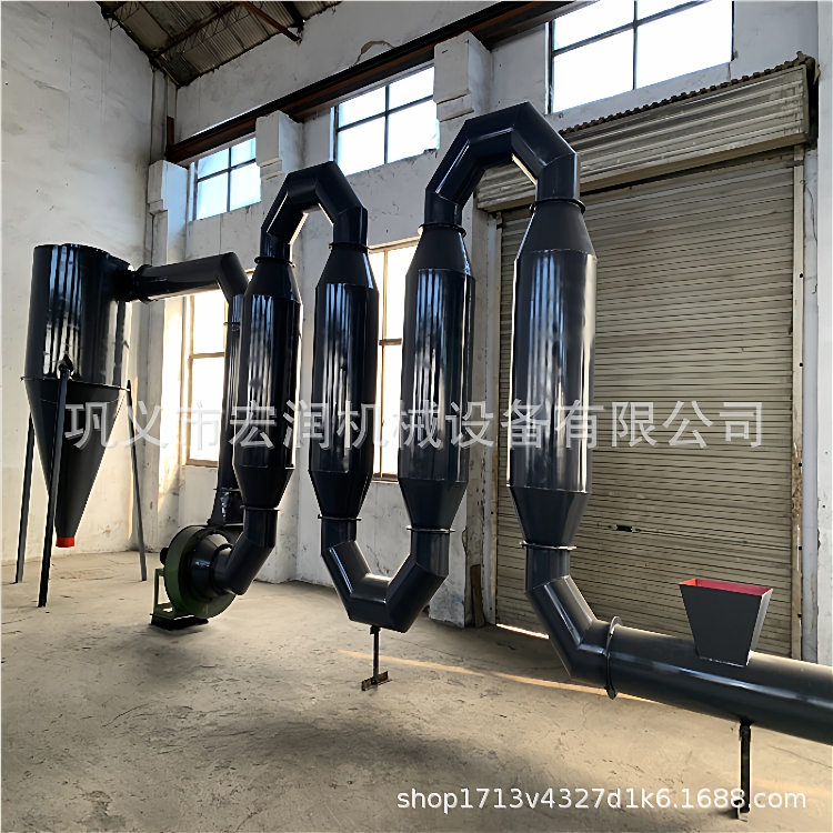 气流烘干机红薯淀粉烘干机管道锯末烘干机沙子煤矸石烘干机