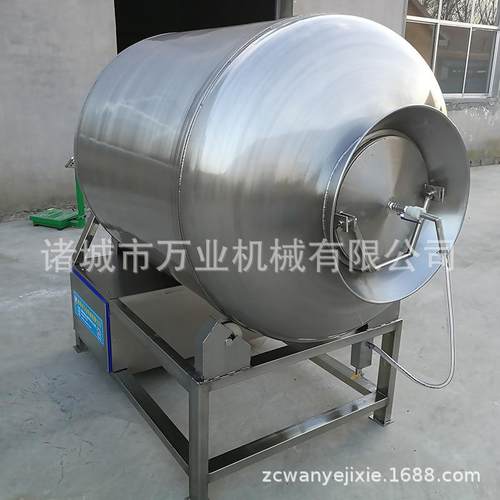 诸城厂家供应600真空滚揉机肉类600型真空滚揉机猪肉腌制设备