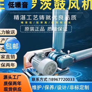 章丘罗茨风机鱼塘增氧机污水处理鱼塘增氧机220v水泵气力输送