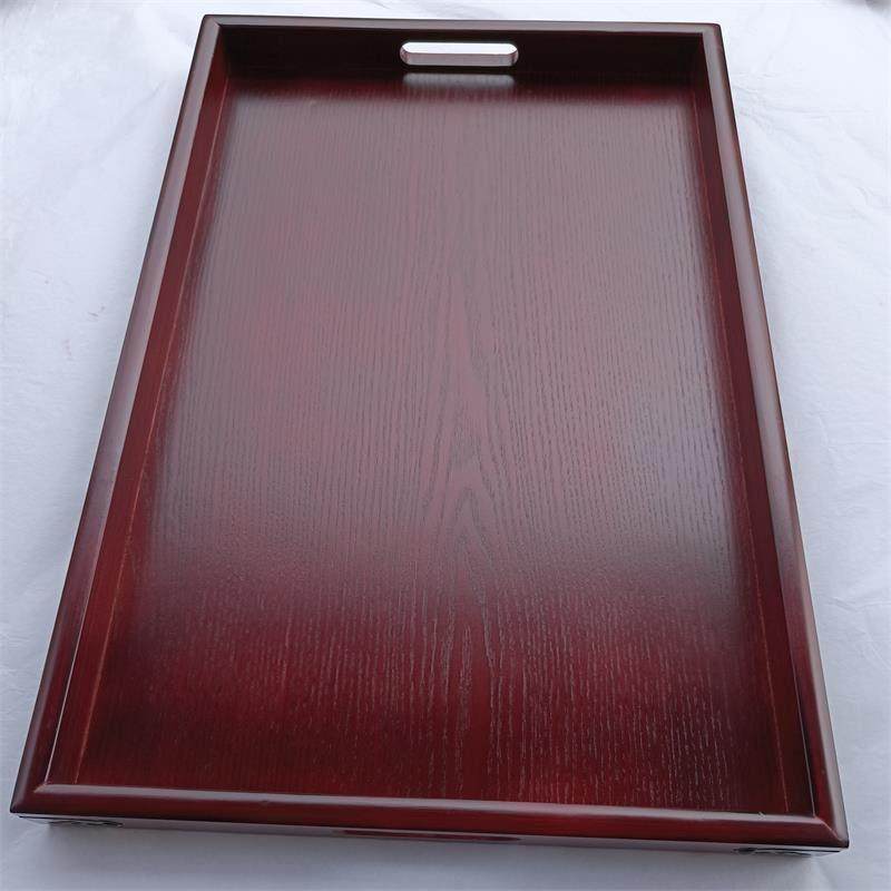 暗红色木托盘木质茶盘长方形水杯托盘复古木盘子杯盘家用酒杯盘,餐饮具,餐用托盘,淘宝优惠券,粉丝福利购,淘宝优惠卷