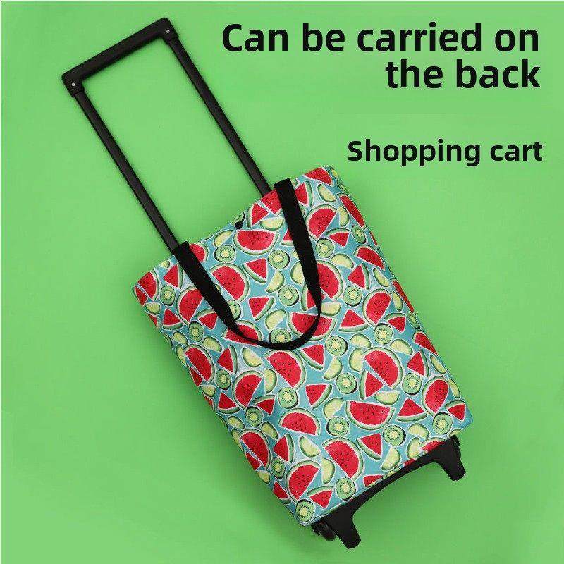购物篮 折叠小推车买菜车小拉车家用便携轻便手拉拖车铝合金拉杆,收纳整理,便携购物车,淘宝优惠券,粉丝福利购,淘宝优惠卷