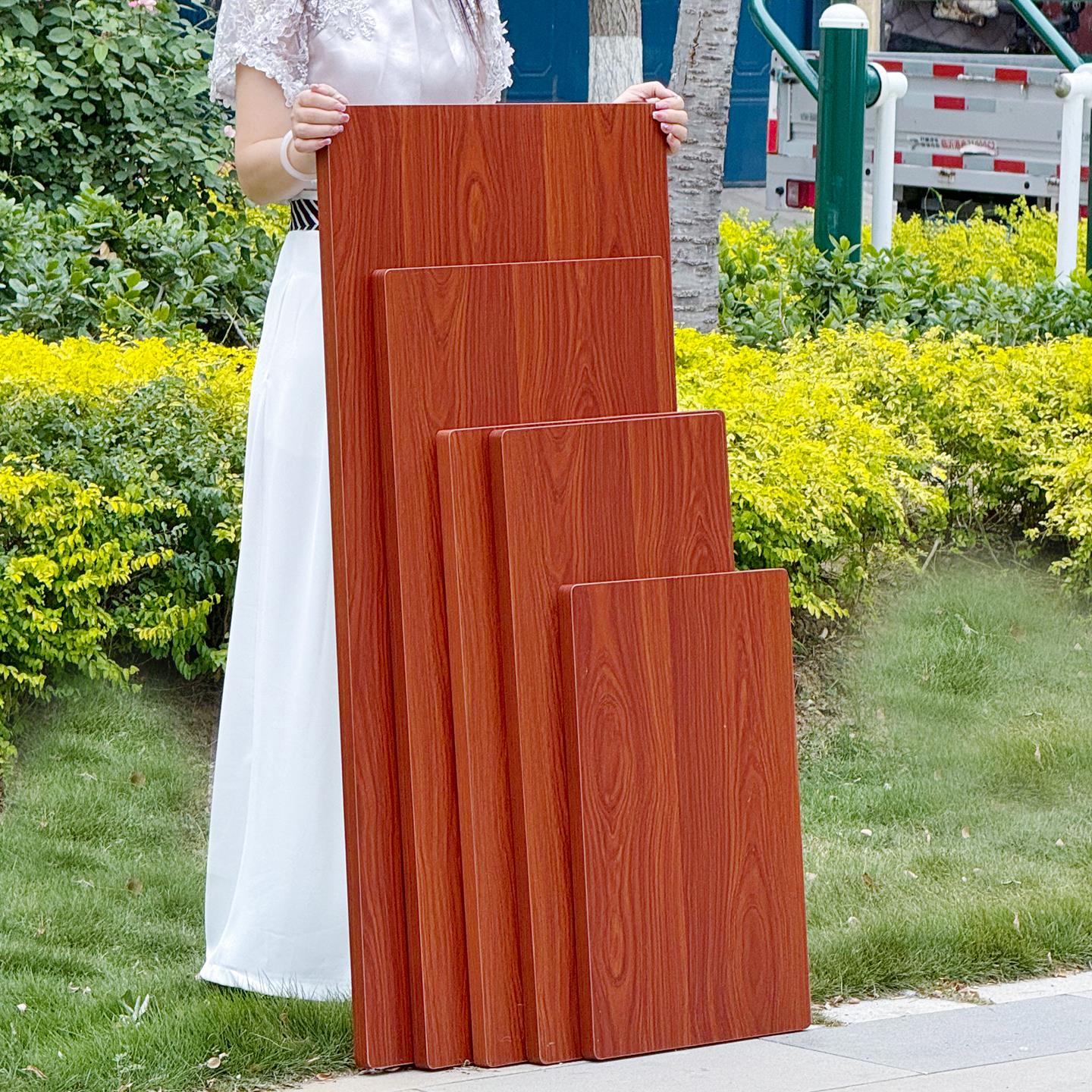 长方形桌面板 加厚桌面 餐桌面板 桌板 台面 面板子 饭桌面板