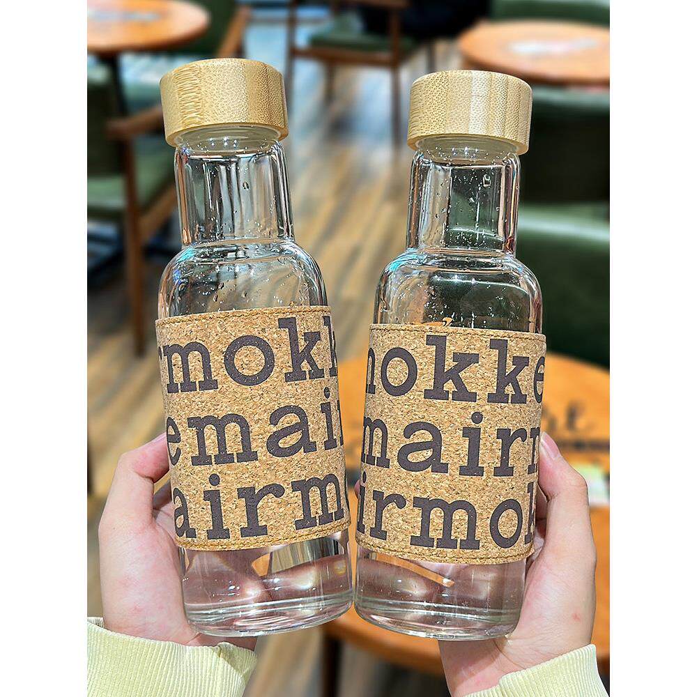 美女覆古玻璃杯，耐高温、防爆、耐热水杯，夏日防烫便携式咖啡杯