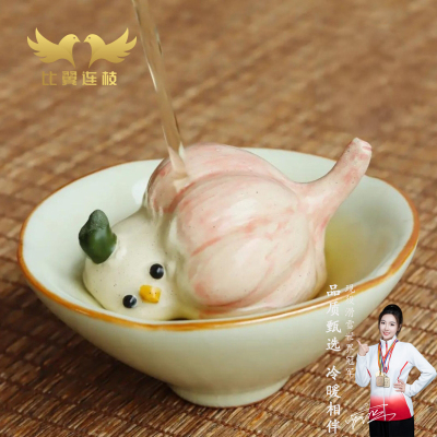 蒜鸟蒜鸟~都不容易~紫砂茶宠
