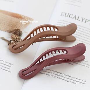 横款大号多发量发抓夹盘头发夹子发卡 居家洗澡OL简单又实用