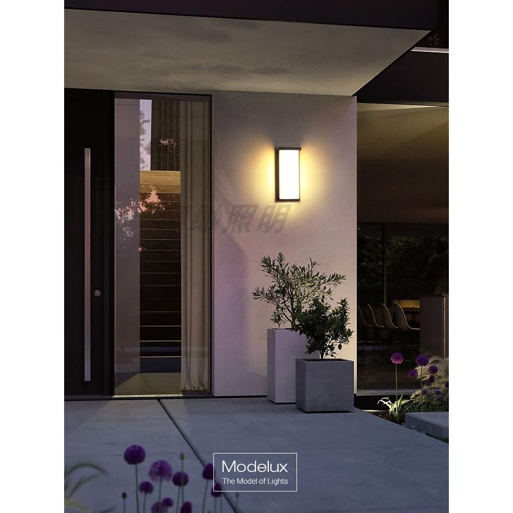 户外壁灯led防水庭院楼梯过道灯别墅阳台门口室内走廊照明墙壁灯