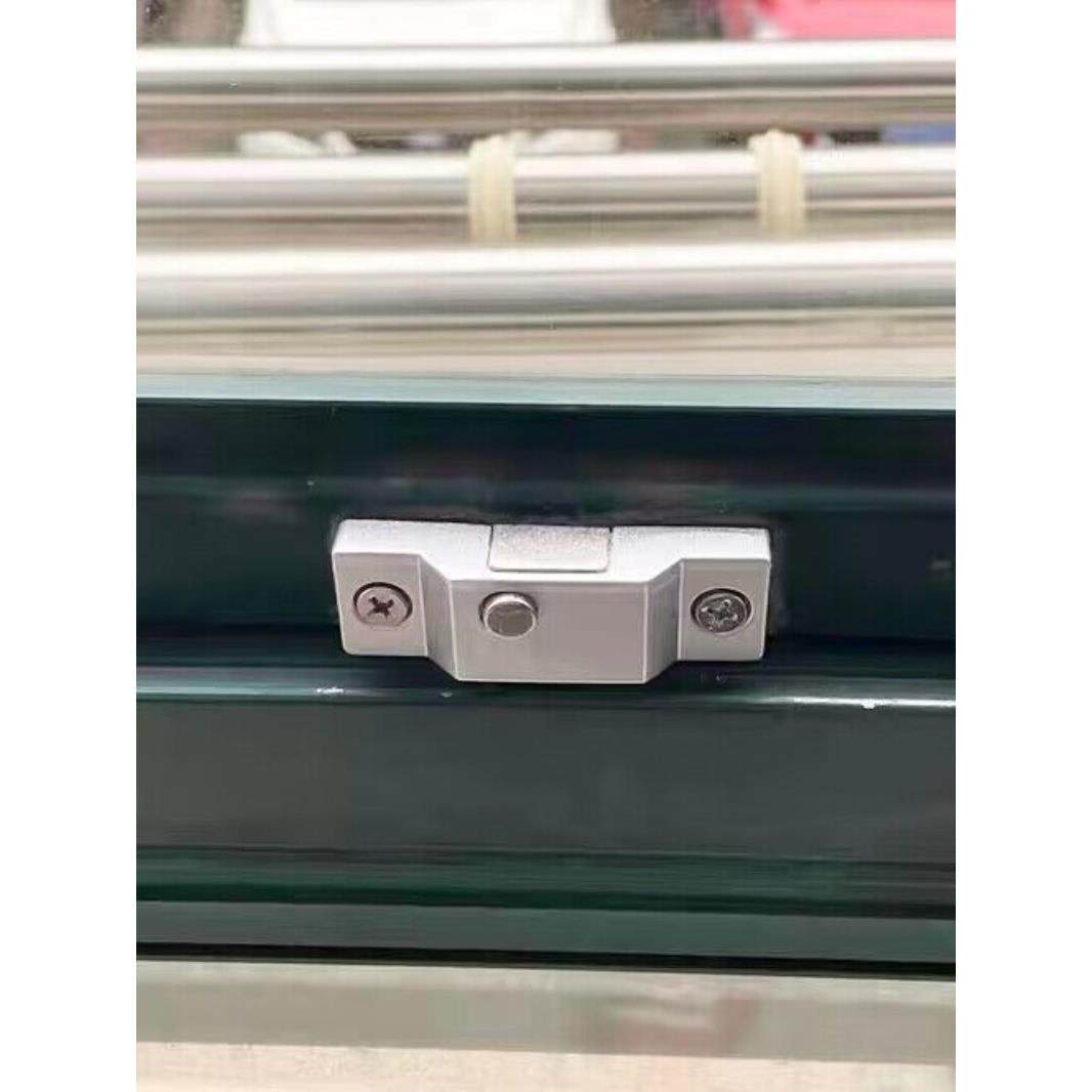 推拉移门无框自动弹簧配件插销阳台卫生间插销锁玻璃门窗门栓锁扣