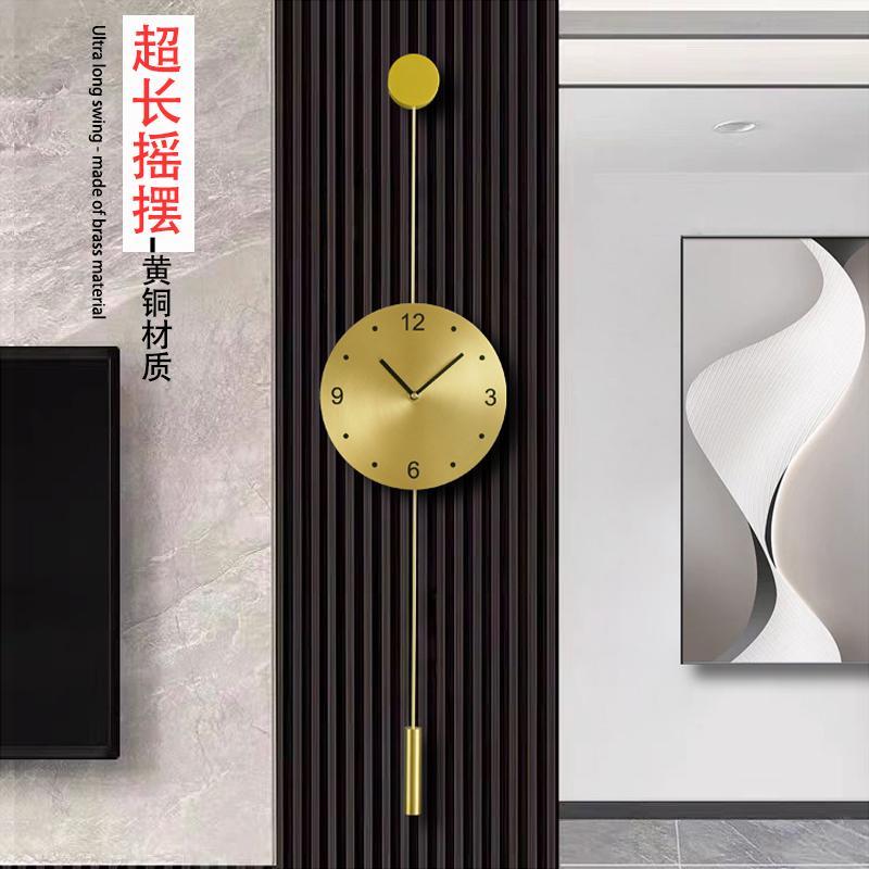 创意格栅装饰挂墙钟表客厅挂钟2025新款时钟静音家用现代简约钟表