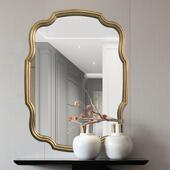 北欧现代装 饰镜壁挂化妆镜化妆镜卫浴镜子定制玄关镜卧室挂镜壁饰