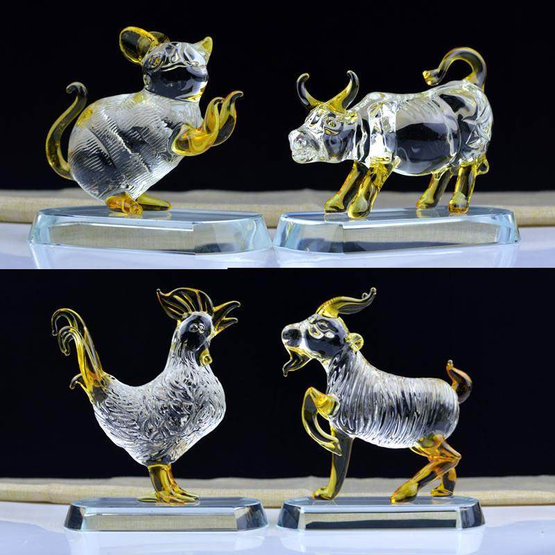 金色生肖十二属相汽车摆件鼠牛虎龙蛇马羊猴鸡家居装饰玄关工艺品,家居饰品,国学摆件,淘宝优惠券,粉丝福利购,淘宝优惠卷