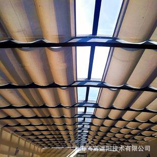 供应采光顶电动天棚帘阳光房遮阳帘隔热天蓬帘厂家直销型号齐全