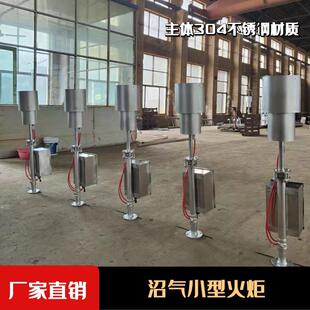 养殖场沼气池火炬简易外然小型火炬垃圾场废气燃烧火炬