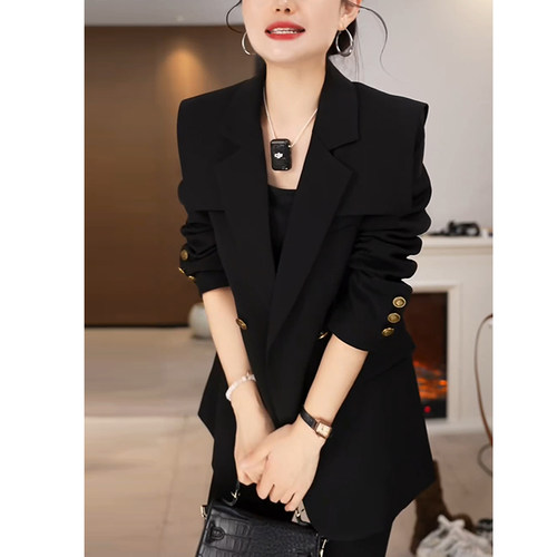 设计感海军领披肩小西装女外套