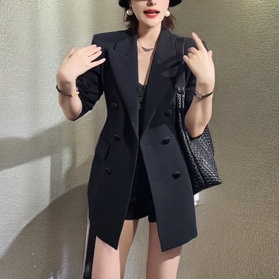 小众设计感蚂蚁腰显瘦西装外套女