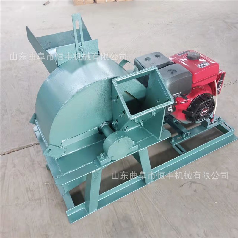 粗木圆木密度板木屑粉碎机 电启动柴油机木材锯末机 硬杂木粉碎机