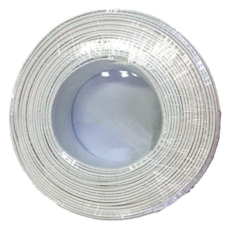 室内超五类4芯网线 05无氧铜四芯网线电话线 宽带监控双绞线200米