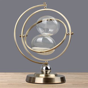 沙漏流沙摆件计时一小时时间沙漏 摆件30分钟刷牙计时沙漏