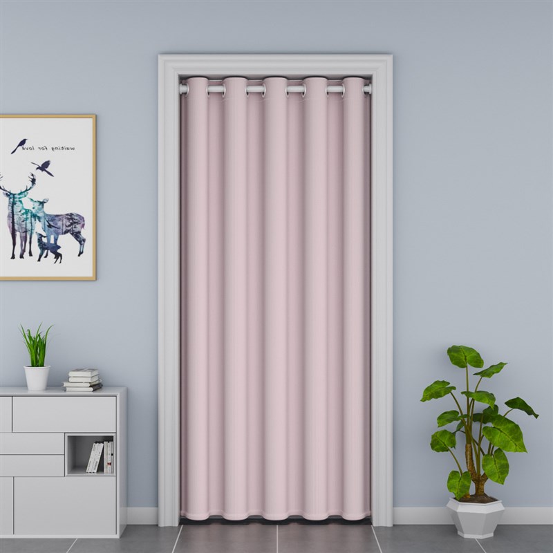 免打孔门帘隔断帘家用空调防冷气夏季挡风卧室帘子厨房厕所遮挡布