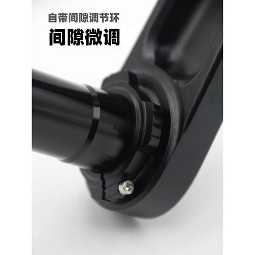 EVOSID公路车曲柄DUB29mm中空一体超轻牙盘GXP三钉曲柄组双盘