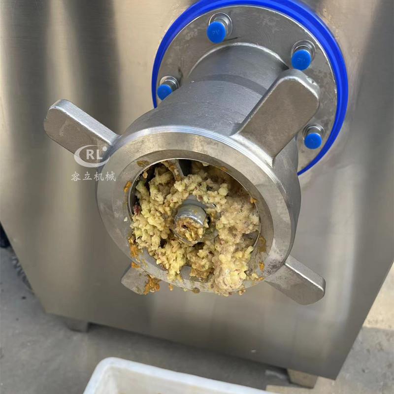 冻猪肉盘绞肉机立式牛肉驴肉绞碎机器全自动鸡腿肉琵琶肉绞泥机