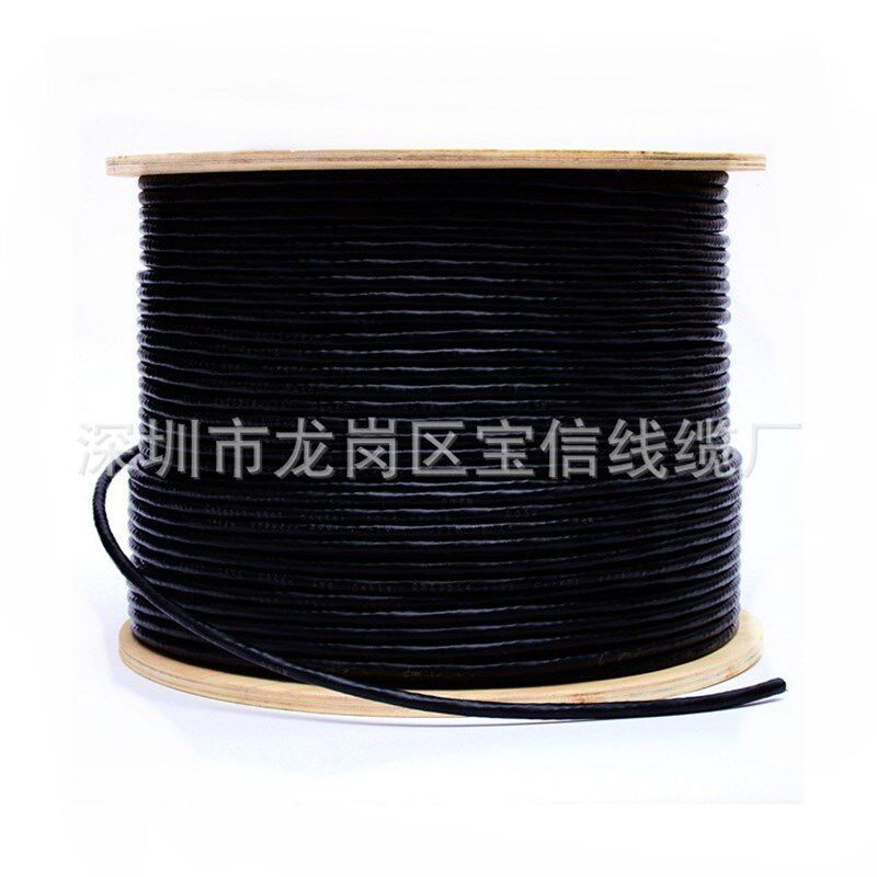CAT6 UTP室外电缆23AWG CCA室外网络线六类铜包铝0.56mm室外网线