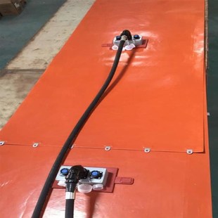 厂家供应氨气瓶加热毯  耐高低温硅胶工业电热毯现货控温可调温