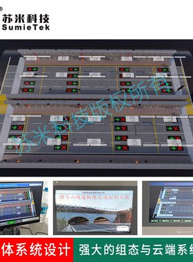 隧道PLC主控制器 苏米科技 耐腐蚀外壳材质 RTU控制箱 CPU控制