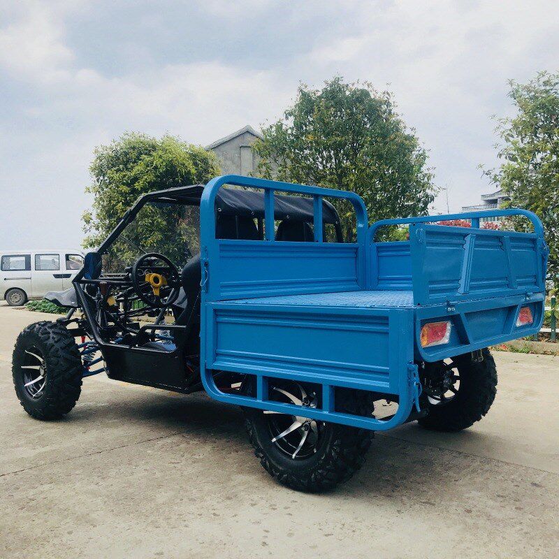 厂家直销四轮越野卡丁农夫车带斗载货农用车全地形UTV沙滩摩托车