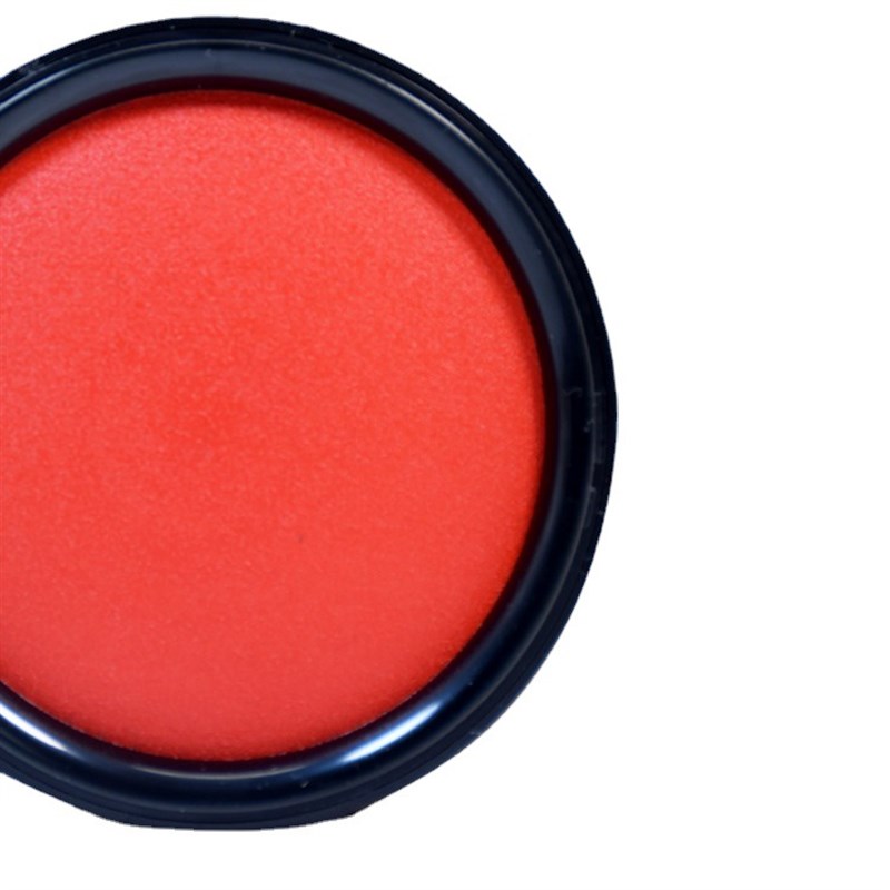 利百代明色朱肉印泥大号MS60 MS75高清秒干财务办公银行印泥印台