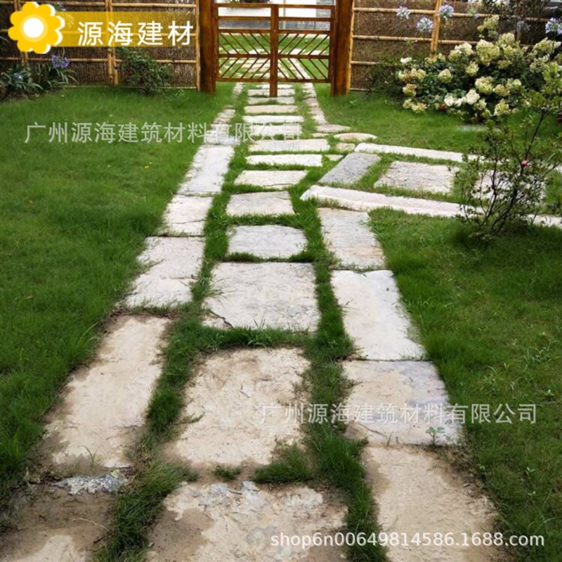 别墅庭院旧街石旧麻石铺路老石板石条踏步石台阶汀步石条子