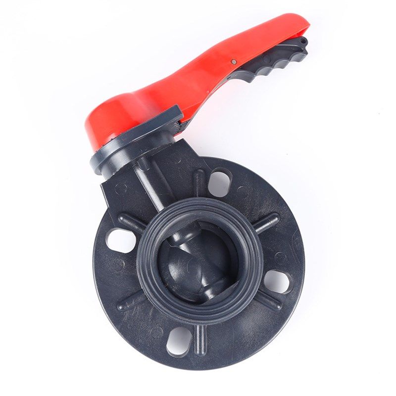 FRPP手柄蝶阀多种规格可选FRPP蝶阀现货