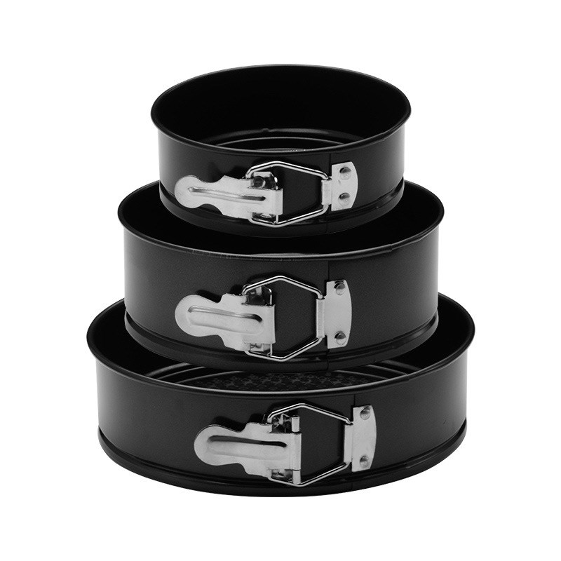 工厂现货定制活底蛋糕模活底锁扣蛋糕模具烘焙工具不粘蛋糕烤盘