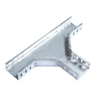 槽式热镀锌桥架弯头三通四通45度电缆桥架异径大小头支架托臂槽箍