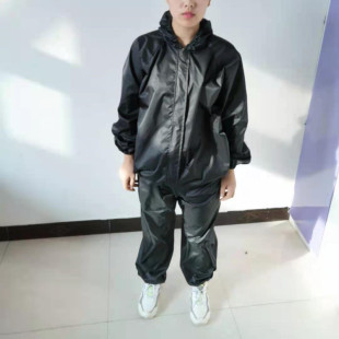 薄款 连帽 防护服岩棉玻璃纤维工作服套装 可水洗防粉尘外墙保温长袖