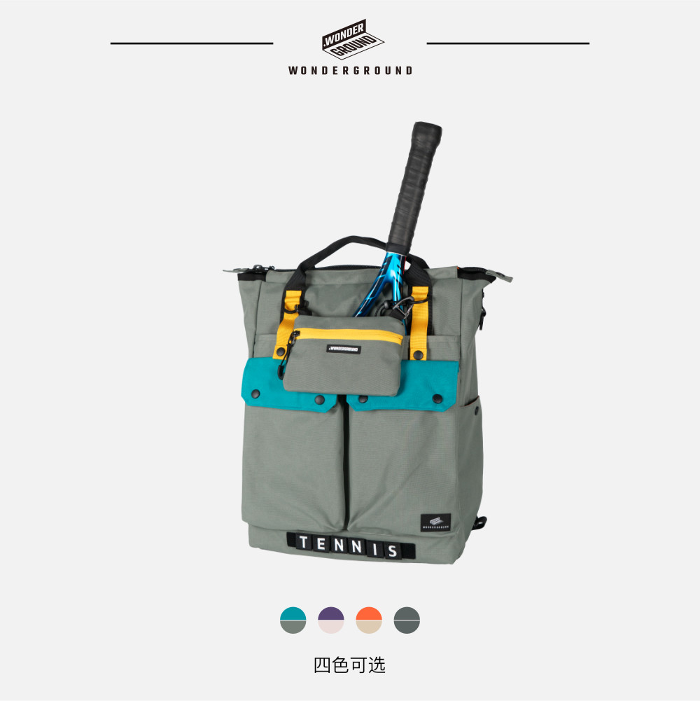 TAREN双肩网球包羽毛球包电脑图片