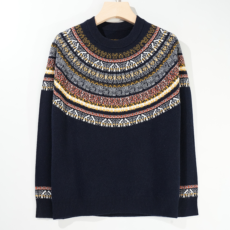 【芳芳力荐】100%纯羊绒衫女士圆领针织衫秋冬打底衫TR9938