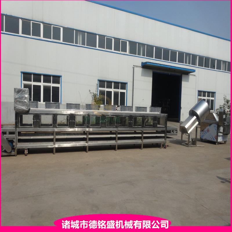 油炸琥珀核桃仁冷却线 卤煮去涩核桃仁油炸机 琥珀核桃仁裹糖机