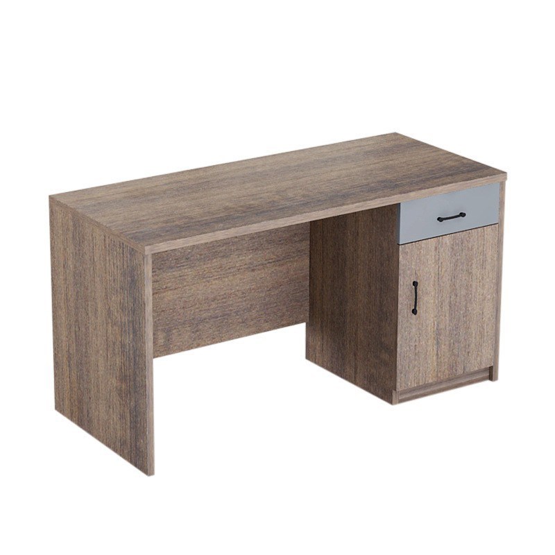 简约现代办公桌办公室单人工作台电脑桌家用台式书桌职员桌椅组合