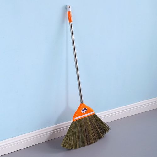 手工编织芒草扫把簸箕套装不沾头发扫帚老式家用扫把单个扫地笤云