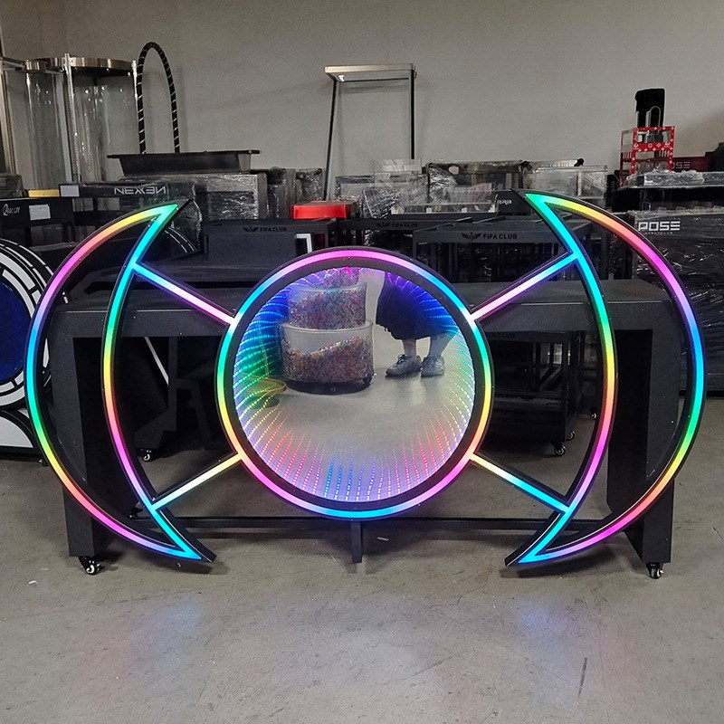 发光打碟机酒吧KTV派对房包间1.2米PartyK深渊DJ台包厢打碟台吧台