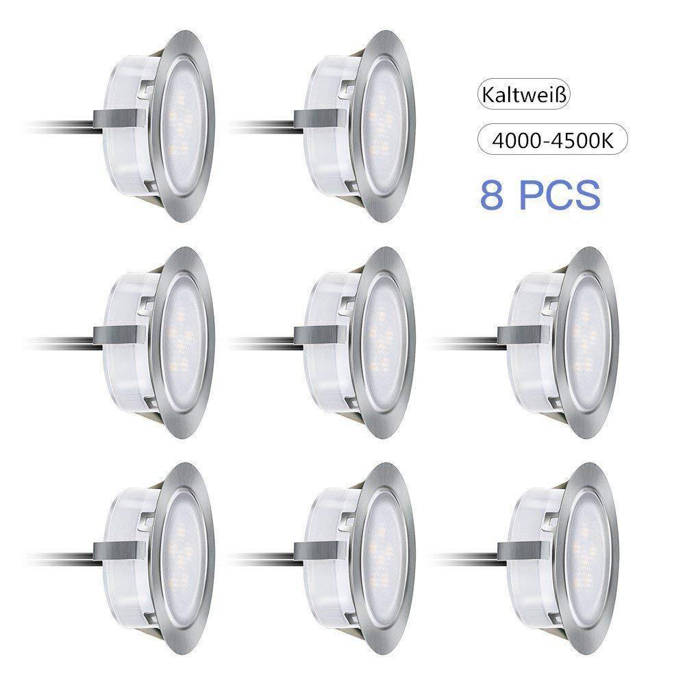 LED甲板灯花园地埋灯IP67 花园引路灯 楼道台阶灯 阶梯灯串6个装