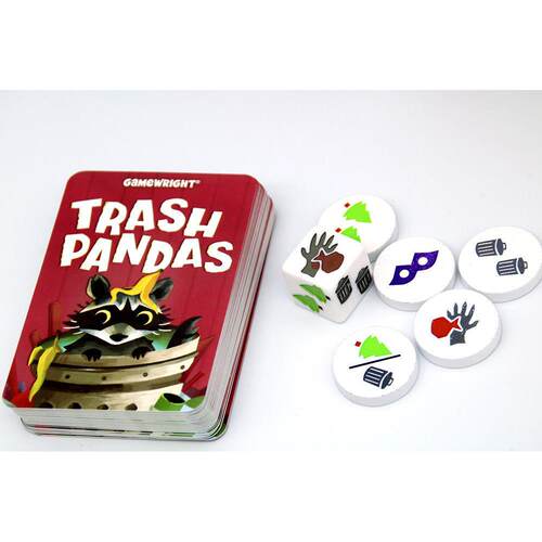 TRASH PANDAS 全英文垃圾熊 家庭聚会 生日派对亲子策略游戏