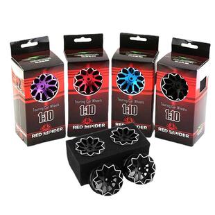 1:10 RC模型车改装升级通用款油车电车房车漂移车铝合金金属轮毂