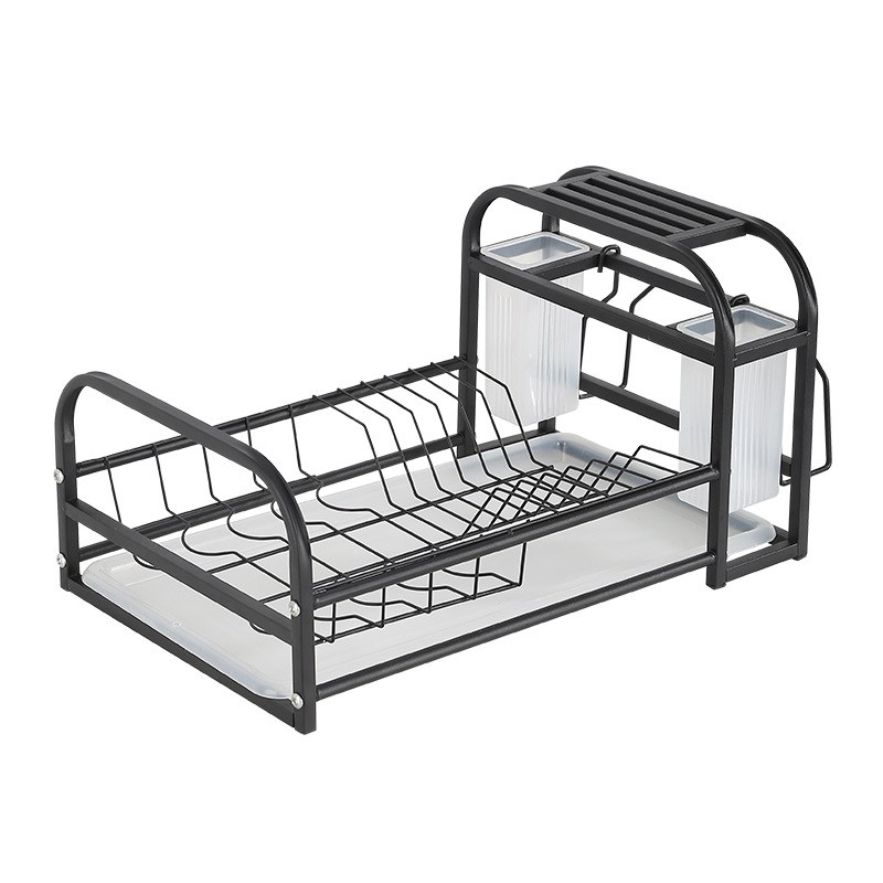 碗盘收纳架碗架厨房置物架碗筷收纳盒放碗碟沥水架碗柜不锈钢家用