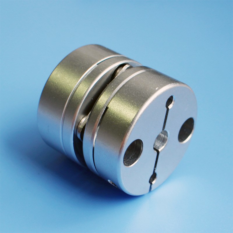 D82 L68联轴器 铝合金弹性单膜片叠片联轴节 伺服电机丝杆连轴器