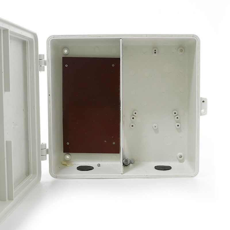 玻璃钢电表箱 三相一表位左右结构 计量箱户外防雨配电箱