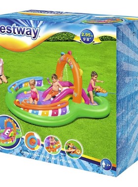Bestway53117 音乐岛戏水乐园 儿童戏水池 游泳池
